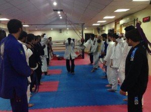 Blue belt promotion